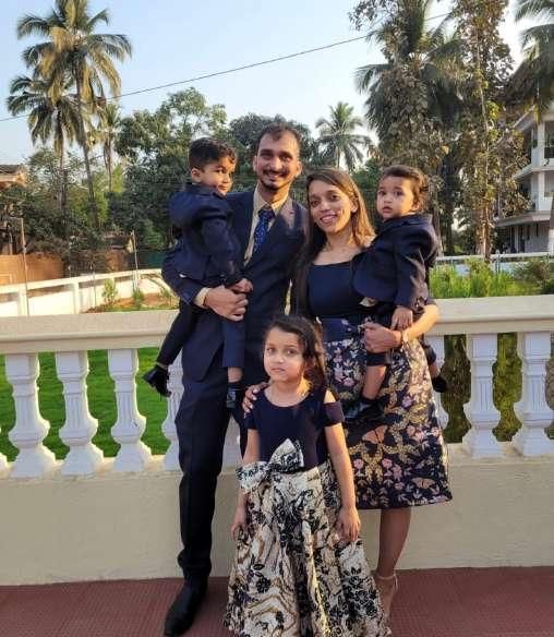 Cannigia with his Family