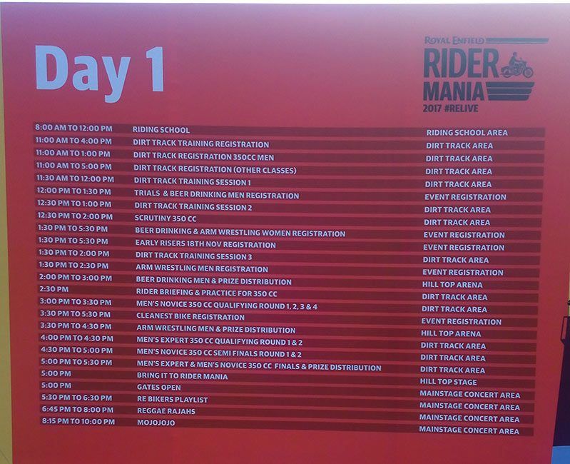Royal Enfield Ridermania