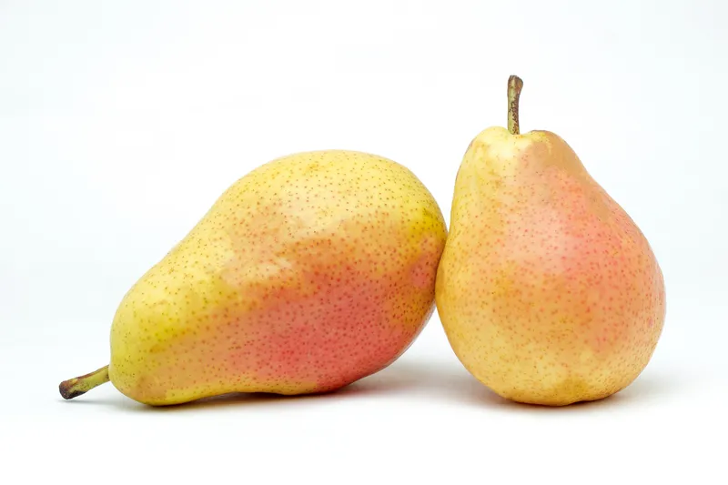 juicy pears white surface 1