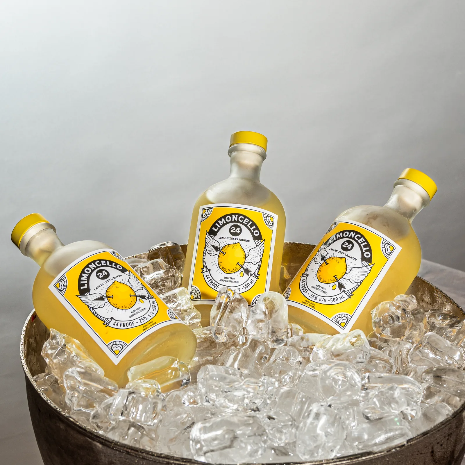 limoncello24 bottles on ice