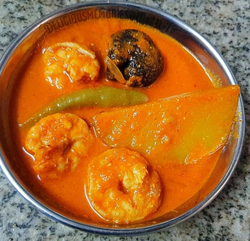 Goan Raw Mango Prawn Curry