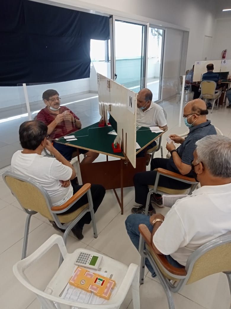 Bridge Tournament in progress