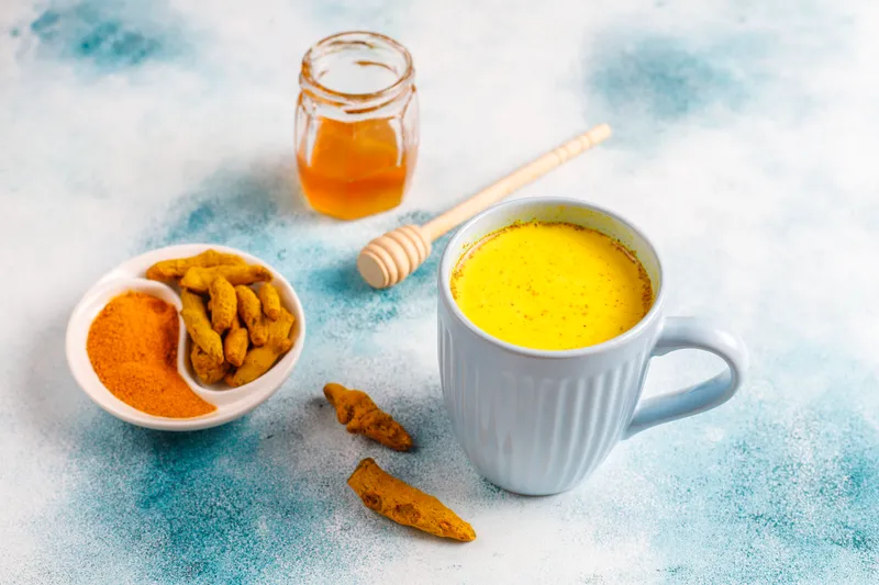 Turmeric Milk- Haldi milk recipe-