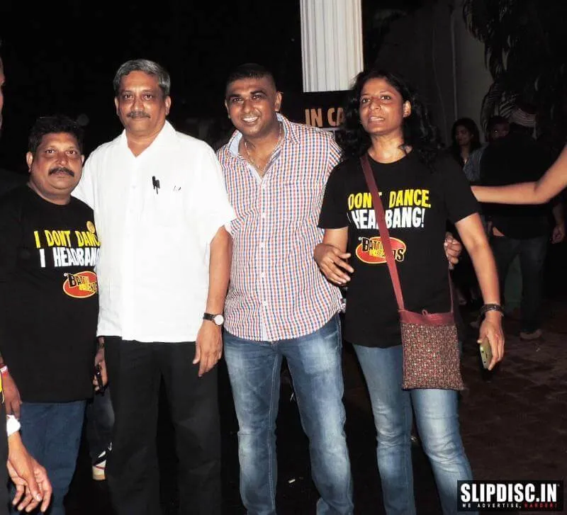 with Parikar at BTB (1)