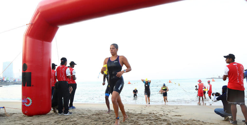 Nisha Madgavkar at Itonman 70.3, Colombo
